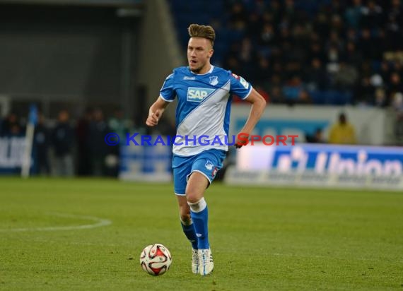 1. Fußball Bundesliga TSG 1899 Hoffenheim -SV Werder Bremen in der Wirsol Rhein Neckar Arena Sinsheim 04.02.2015  (© Fotostand / Loerz)