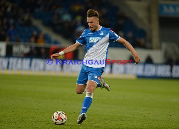 1. Fußball Bundesliga TSG 1899 Hoffenheim -SV Werder Bremen in der Wirsol Rhein Neckar Arena Sinsheim 04.02.2015  (© Fotostand / Loerz)