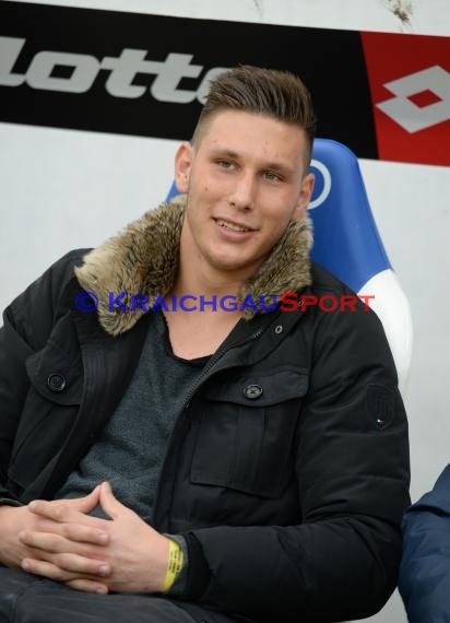 1. Fußball Bundesliga TSG 1899 Hoffenheim -VfB Stuttgart in der Wirsol Rhein Neckar Arena Sinsheim 14.02.2015  (© Fotostand / Loerz)