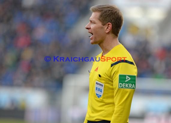 1. Fußball Bundesliga TSG 1899 Hoffenheim -VfB Stuttgart in der Wirsol Rhein Neckar Arena Sinsheim 14.02.2015  (© Fotostand / Loerz)