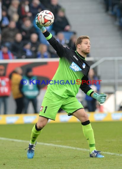 1. Fußball Bundesliga TSG 1899 Hoffenheim -VfB Stuttgart in der Wirsol Rhein Neckar Arena Sinsheim 14.02.2015  (© Fotostand / Loerz)