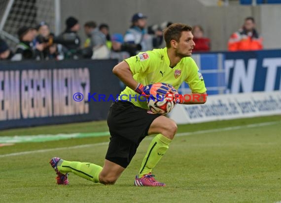 1. Fußball Bundesliga TSG 1899 Hoffenheim -VfB Stuttgart in der Wirsol Rhein Neckar Arena Sinsheim 14.02.2015  (© Fotostand / Loerz)