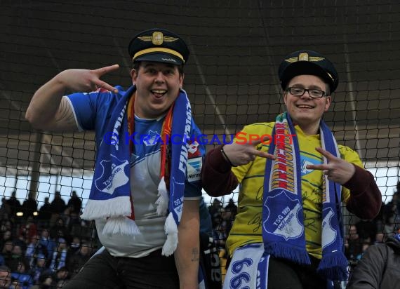 1. Fußball Bundesliga TSG 1899 Hoffenheim -VfB Stuttgart in der Wirsol Rhein Neckar Arena Sinsheim 14.02.2015  (© Fotostand / Loerz)