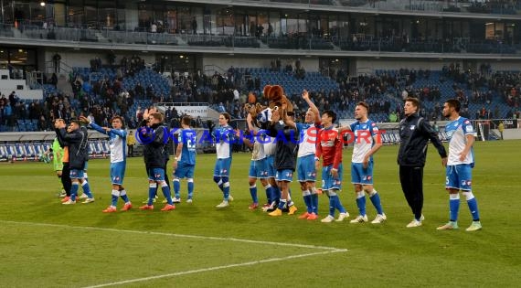 1. Fußball Bundesliga TSG 1899 Hoffenheim -VfB Stuttgart in der Wirsol Rhein Neckar Arena Sinsheim 14.02.2015  (© Fotostand / Loerz)