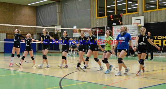 Volleyball Damen 3. Liga Süd SV Sinsheim gegen TV Jahn Kassel 21.02.2015 (© Siegfried)