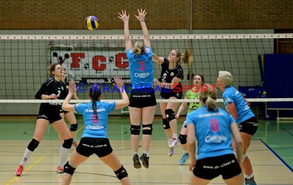 Volleyball Damen 3. Liga Süd SV Sinsheim gegen TV Jahn Kassel 21.02.2015 (© Siegfried)