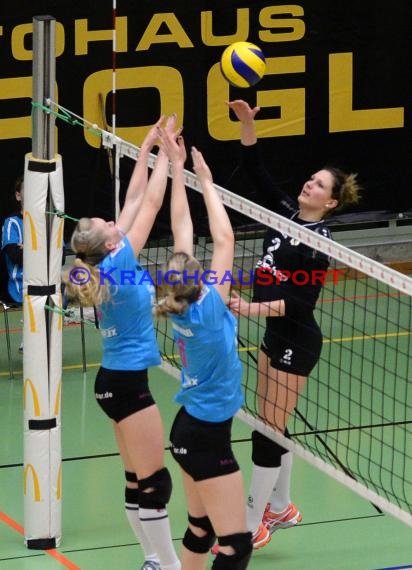 Volleyball Damen 3. Liga Süd SV Sinsheim gegen TV Jahn Kassel 21.02.2015 (© Siegfried)