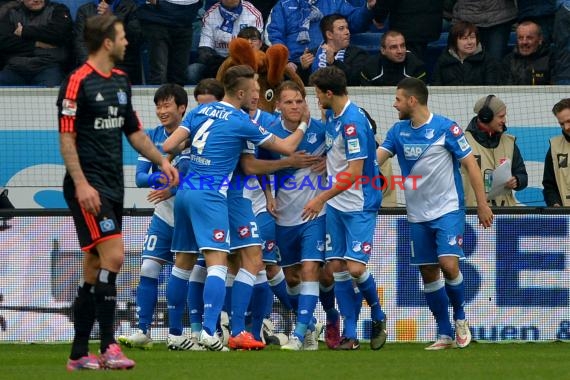 1.BL - 14/15 - TSG 1899 Hoffenheim vs Hamburger SV  (© Fotostand / Loerz)