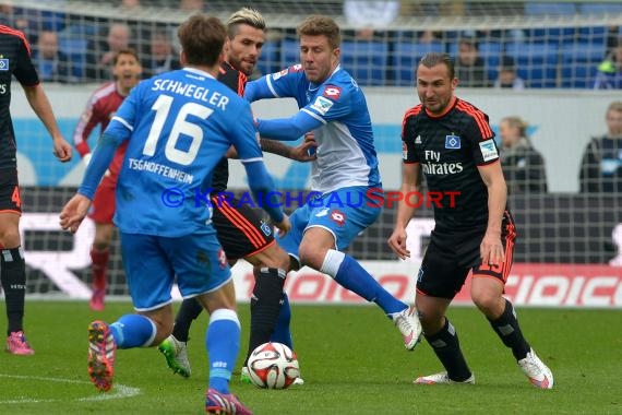 1.BL - 14/15 - TSG 1899 Hoffenheim vs Hamburger SV  (© Fotostand / Loerz)