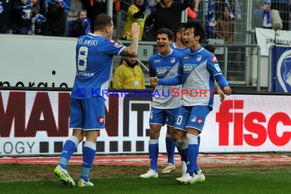 1.BL - 14/15 - TSG 1899 Hoffenheim vs Hamburger SV  (© Fotostand / Loerz)