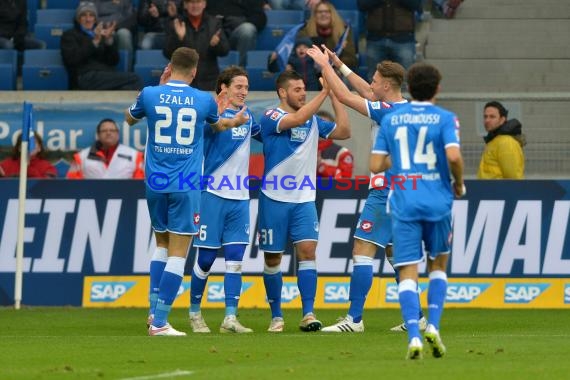 1.BL - 14/15 - TSG 1899 Hoffenheim vs Hamburger SV  (© Fotostand / Loerz)