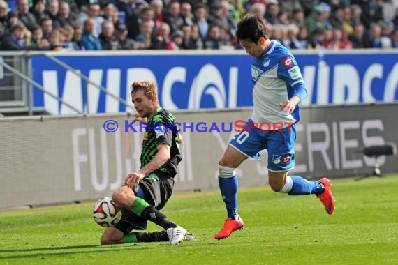 1.BL - 14/15 - TSG 1899 Hoffenheim vs. Bor. Moenchengladbach (© Fotostand / Loerz)