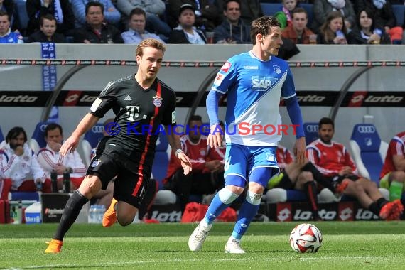 1.BL - 14/15 - TSG 1899 Hoffenheim vs. Bayern Muenchen (© Fotostand / Loerz)