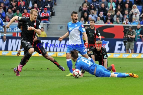 1.BL - 14/15 - TSG 1899 Hoffenheim vs. Bayern Muenchen (© Fotostand / Loerz)