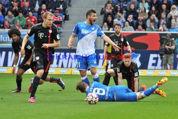 1.BL - 14/15 - TSG 1899 Hoffenheim vs. Bayern Muenchen (© Fotostand / Loerz)