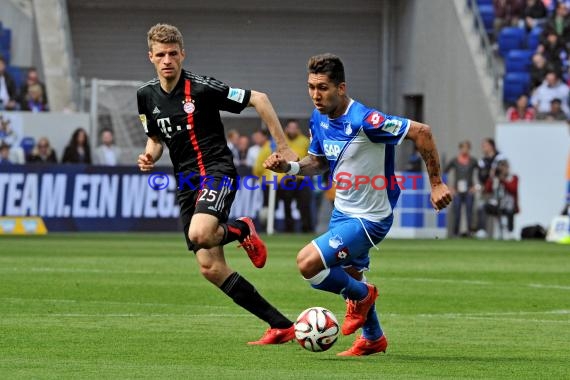 1.BL - 14/15 - TSG 1899 Hoffenheim vs. Bayern Muenchen (© Fotostand / Loerz)