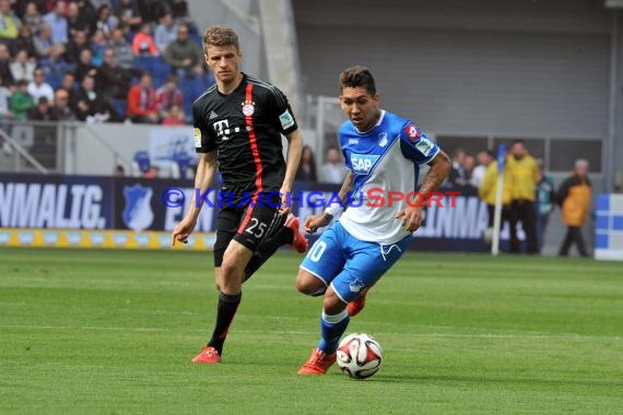 1.BL - 14/15 - TSG 1899 Hoffenheim vs. Bayern Muenchen (© Fotostand / Loerz)