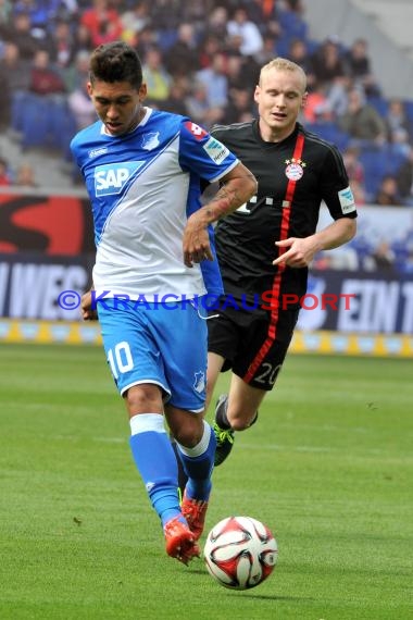 1.BL - 14/15 - TSG 1899 Hoffenheim vs. Bayern Muenchen (© Fotostand / Loerz)