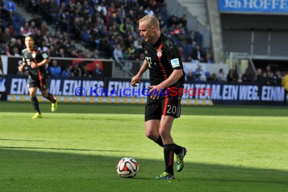 1.BL - 14/15 - TSG 1899 Hoffenheim vs. Bayern Muenchen (© Fotostand / Loerz)