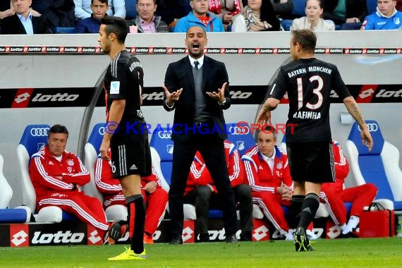 1.BL - 14/15 - TSG 1899 Hoffenheim vs. Bayern Muenchen (© Fotostand / Loerz)