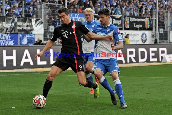 1.BL - 14/15 - TSG 1899 Hoffenheim vs. Bayern Muenchen (© Fotostand / Loerz)