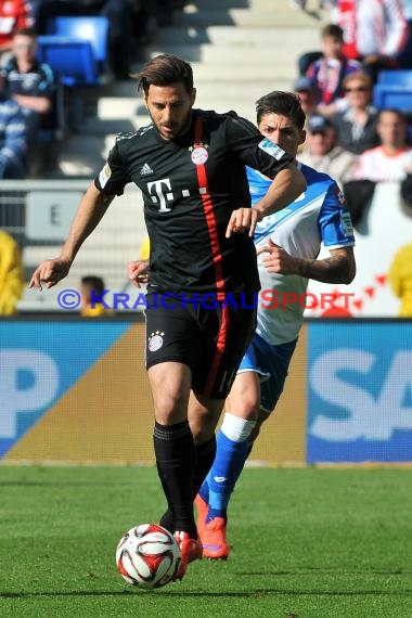 1.BL - 14/15 - TSG 1899 Hoffenheim vs. Bayern Muenchen (© Fotostand / Loerz)