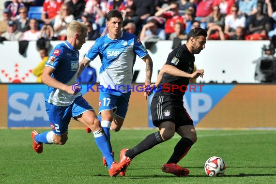 1.BL - 14/15 - TSG 1899 Hoffenheim vs. Bayern Muenchen (© Fotostand / Loerz)