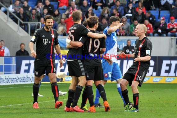 1.BL - 14/15 - TSG 1899 Hoffenheim vs. Bayern Muenchen (© Fotostand / Loerz)