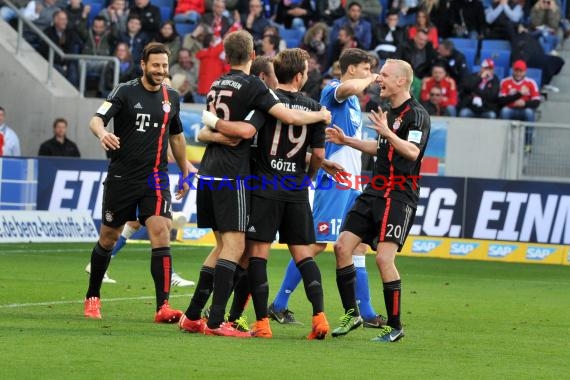 1.BL - 14/15 - TSG 1899 Hoffenheim vs. Bayern Muenchen (© Fotostand / Loerz)