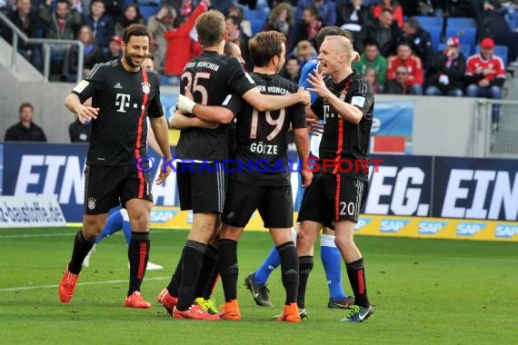 1.BL - 14/15 - TSG 1899 Hoffenheim vs. Bayern Muenchen (© Fotostand / Loerz)