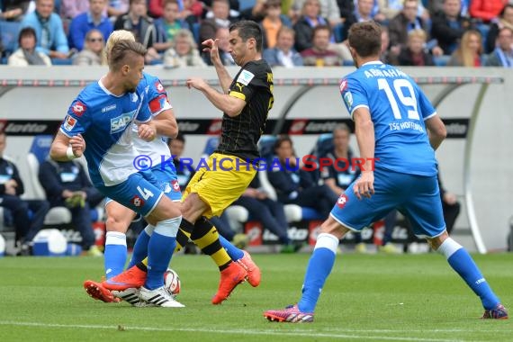 1.BL - 14/15 - TSG 1899 Hoffenheim vs. Bor. Dortmund (© Fotostand / Loerz)