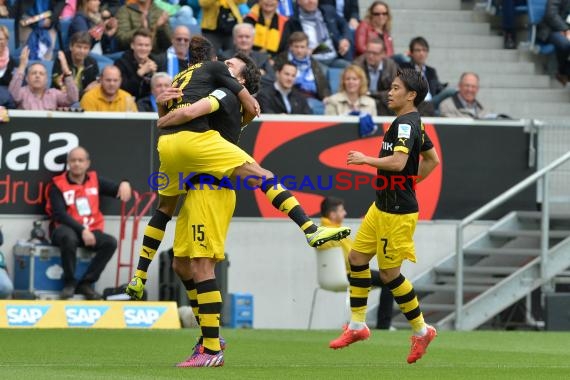 1.BL - 14/15 - TSG 1899 Hoffenheim vs. Bor. Dortmund (© Fotostand / Loerz)