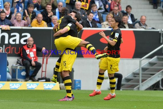 1.BL - 14/15 - TSG 1899 Hoffenheim vs. Bor. Dortmund (© Fotostand / Loerz)