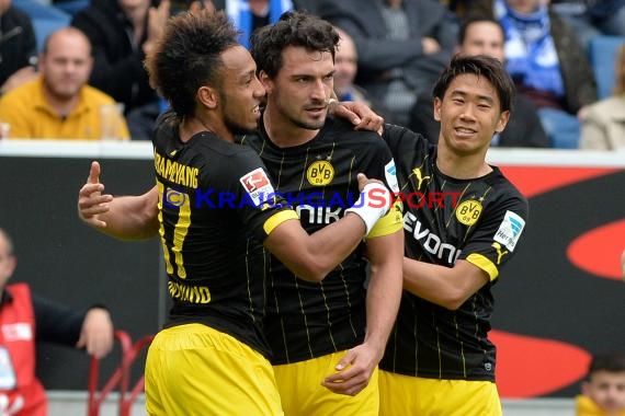 1.BL - 14/15 - TSG 1899 Hoffenheim vs. Bor. Dortmund (© Fotostand / Loerz)