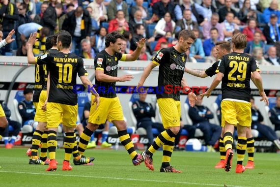 1.BL - 14/15 - TSG 1899 Hoffenheim vs. Bor. Dortmund (© Fotostand / Loerz)