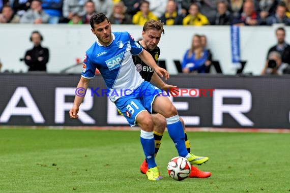 1.BL - 14/15 - TSG 1899 Hoffenheim vs. Bor. Dortmund (© Fotostand / Loerz)