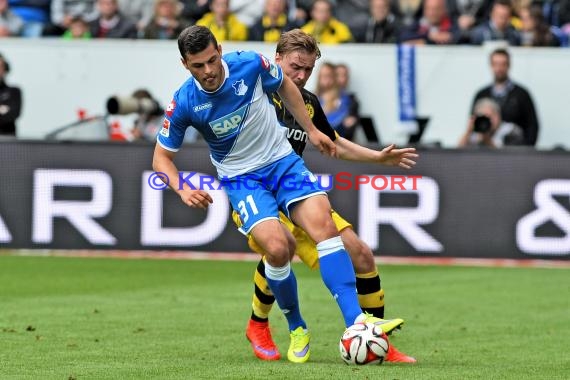 1.BL - 14/15 - TSG 1899 Hoffenheim vs. Bor. Dortmund (© Fotostand / Loerz)