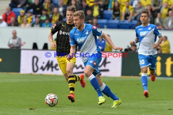 1.BL - 14/15 - TSG 1899 Hoffenheim vs. Bor. Dortmund (© Fotostand / Loerz)