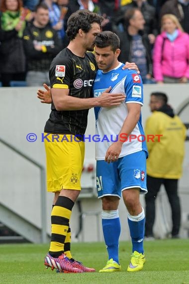 1.BL - 14/15 - TSG 1899 Hoffenheim vs. Bor. Dortmund (© Fotostand / Loerz)