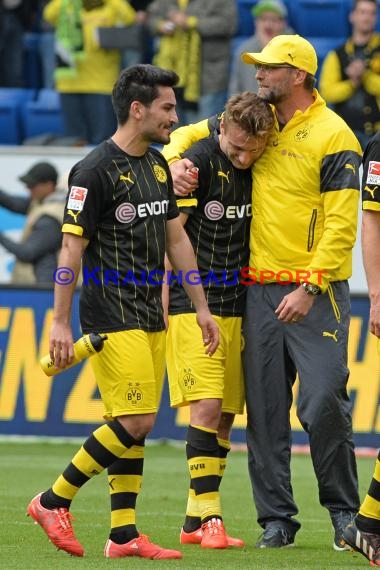 1.BL - 14/15 - TSG 1899 Hoffenheim vs. Bor. Dortmund (© Fotostand / Loerz)