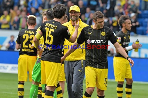 1.BL - 14/15 - TSG 1899 Hoffenheim vs. Bor. Dortmund (© Fotostand / Loerz)