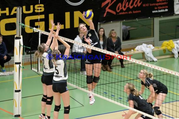 Volleyball Damen 3. Liga Süd SV Sinsheim gegen TV Waldgirmes 17.10.2015 (© Siegfried)