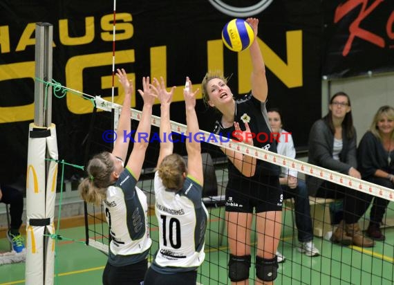 Volleyball Damen 3. Liga Süd SV Sinsheim gegen TV Waldgirmes 17.10.2015 (© Siegfried)