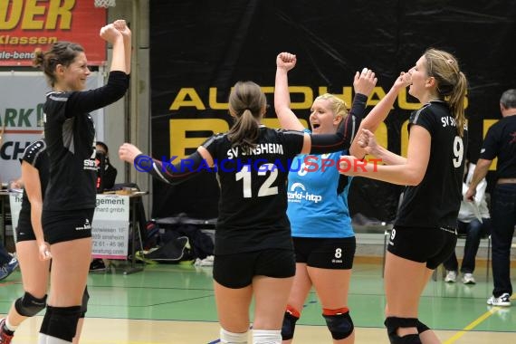 Volleyball Damen 3. Liga Süd SV Sinsheim gegen TV Waldgirmes 17.10.2015 (© Siegfried)