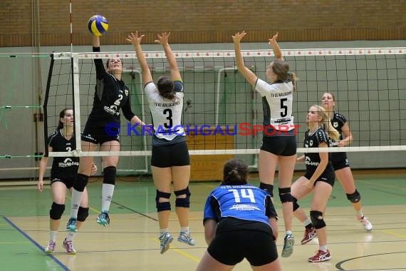 Volleyball Damen 3. Liga Süd SV Sinsheim gegen TV Waldgirmes 17.10.2015 (© Siegfried)