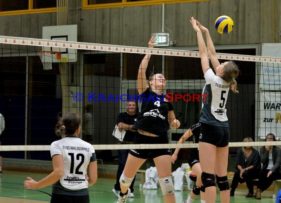 Volleyball Damen 3. Liga Süd SV Sinsheim gegen TV Waldgirmes 17.10.2015 (© Siegfried)