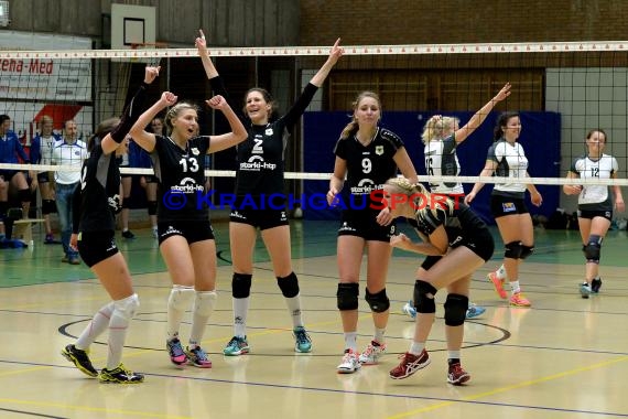 Volleyball Damen 3. Liga Süd SV Sinsheim gegen TV Waldgirmes 17.10.2015 (© Siegfried)