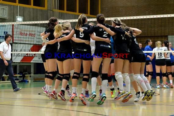 Volleyball Damen 3. Liga Süd SV Sinsheim gegen TV Waldgirmes 17.10.2015 (© Siegfried)