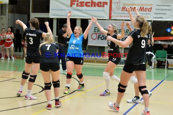 Volleyball Damen 3. Liga Süd SV Sinsheim gegen TV Schmiden 14.11.2015 (© Siegfried)