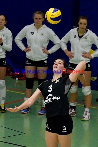 Volleyball Damen 3. Liga Süd SV Sinsheim gegen VC Wiesbaden-2 28.11.2014 (© Siegfried)